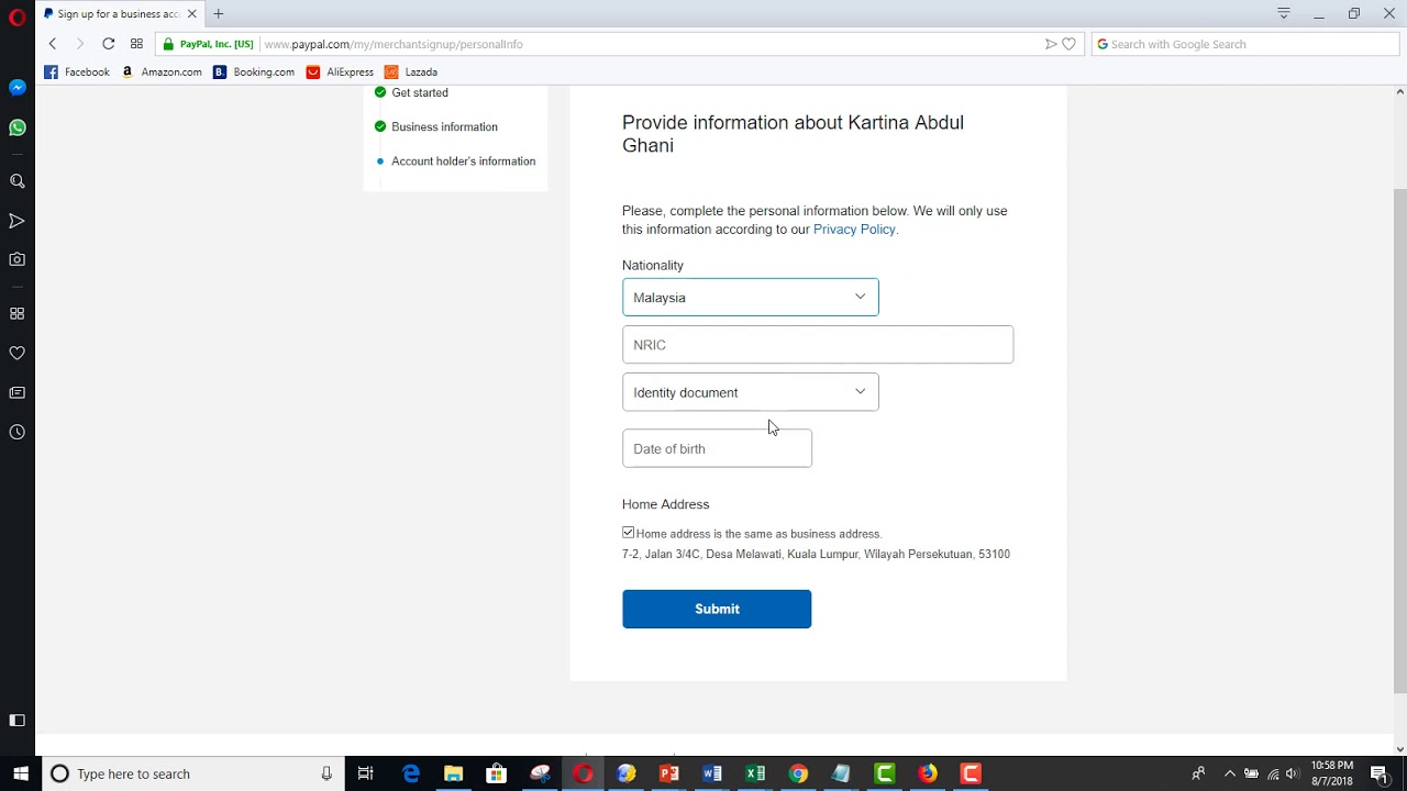 How to Create a Paypal Account : Build Mobile Apps Without Coding with AppsMasterBuilder.Com