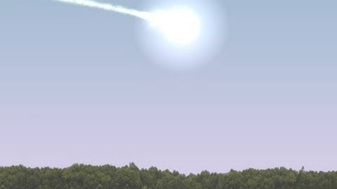 Russian Meteor Explosion