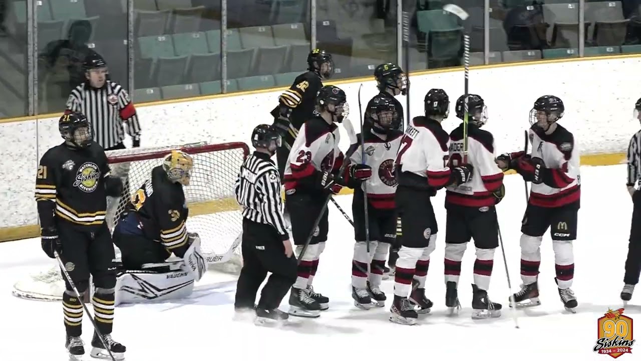 GOJHL - Listowel Cyclones vs Kitchener-Waterloo Siskins