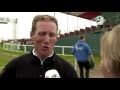 Pathfinder Oliver Townend (GBR) talks to Badminton TV