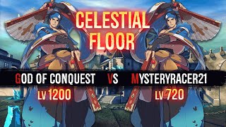 Guilty Gear Strive Celestial Floor God Of Conquest (Anji) vs MysteryRacer21 (Anji)