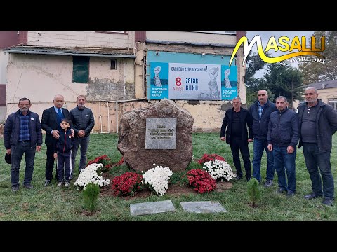 Masallıda 8 noyabr - Zəfər günü memorial kompleksi inşa ediləcək