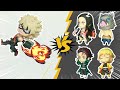 【鬼滅の刃】 きめつのやいばで戦う爆豪勝己誰が優勝するか Demon Slayer #21