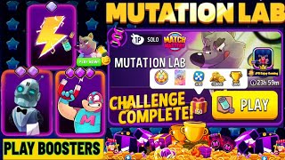 Play 3 Booster/ Mutation Lab+Super Sized Solo Challenge/150 DNA/ 6500 Score /Match Masters