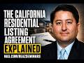 california listing agreement package