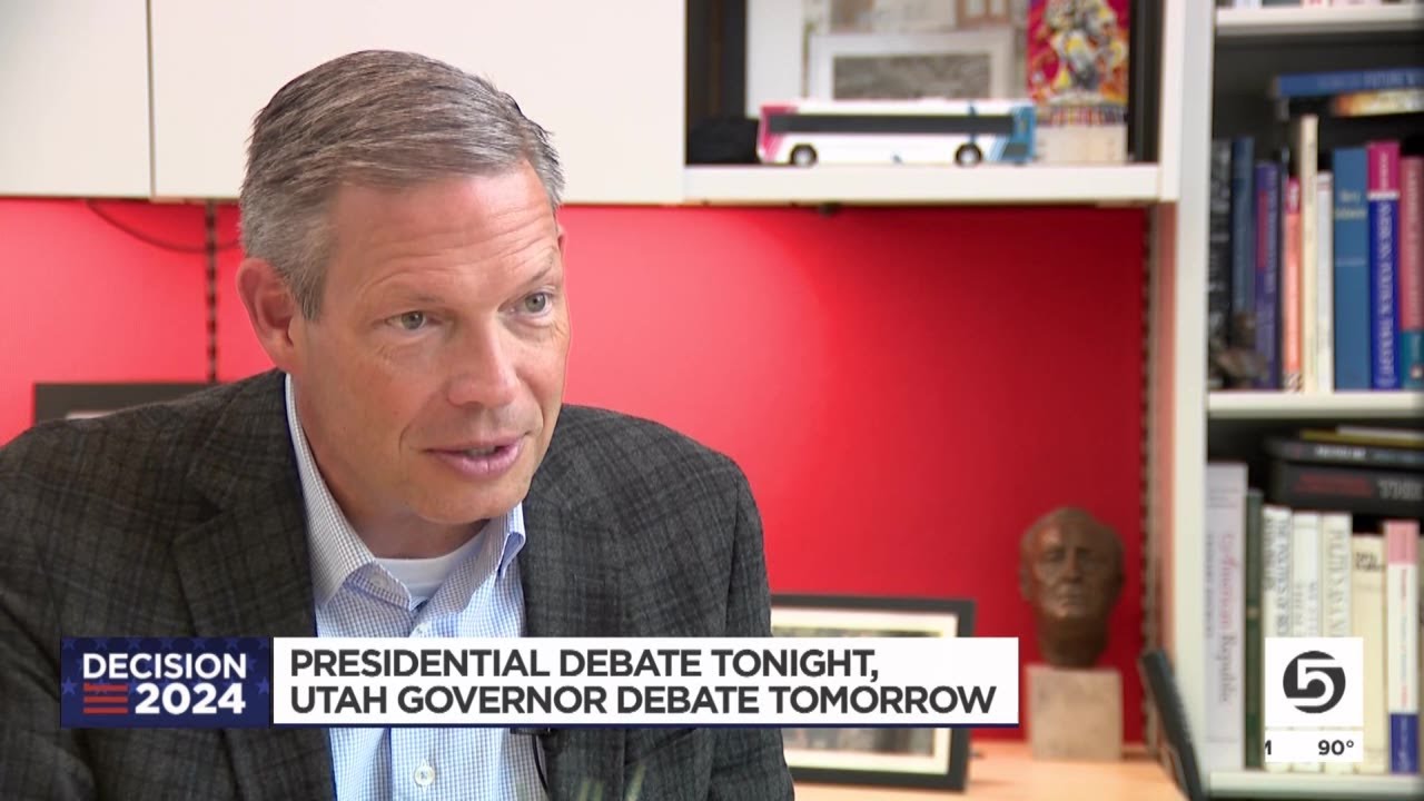 Utah's 2024 debate for governor features three candidates