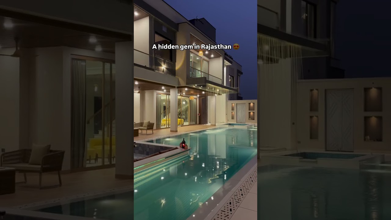 Would you believe this villa is in Jaipur? ✨
