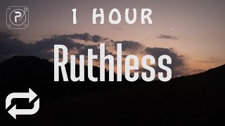 [1 HOUR 🕐 ] MarMar Oso - Ruthless (Lyrics)