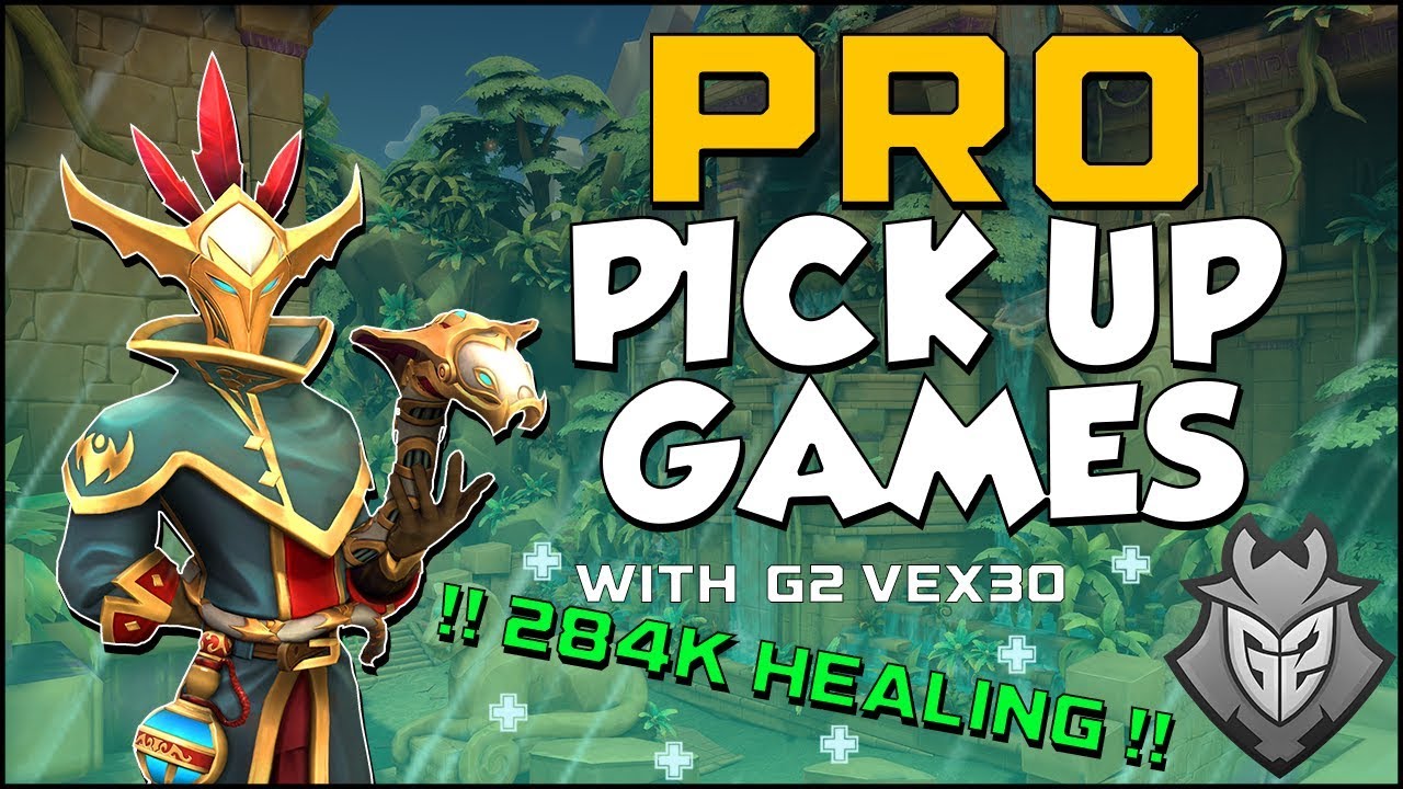 Paladins Pro | Pro Pick Up Games: 284k Healing?!?! | G2 Vex30