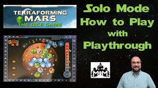 How to Play Terraforming Mars the Dice Game SOLO with Playthrough