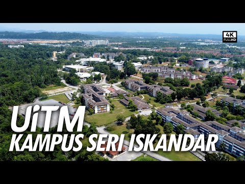 Universiti Teknologi MARA (UiTM) Cawangan Perak | UiTM Kampus Seri Iskandar, Perak (4k Video)