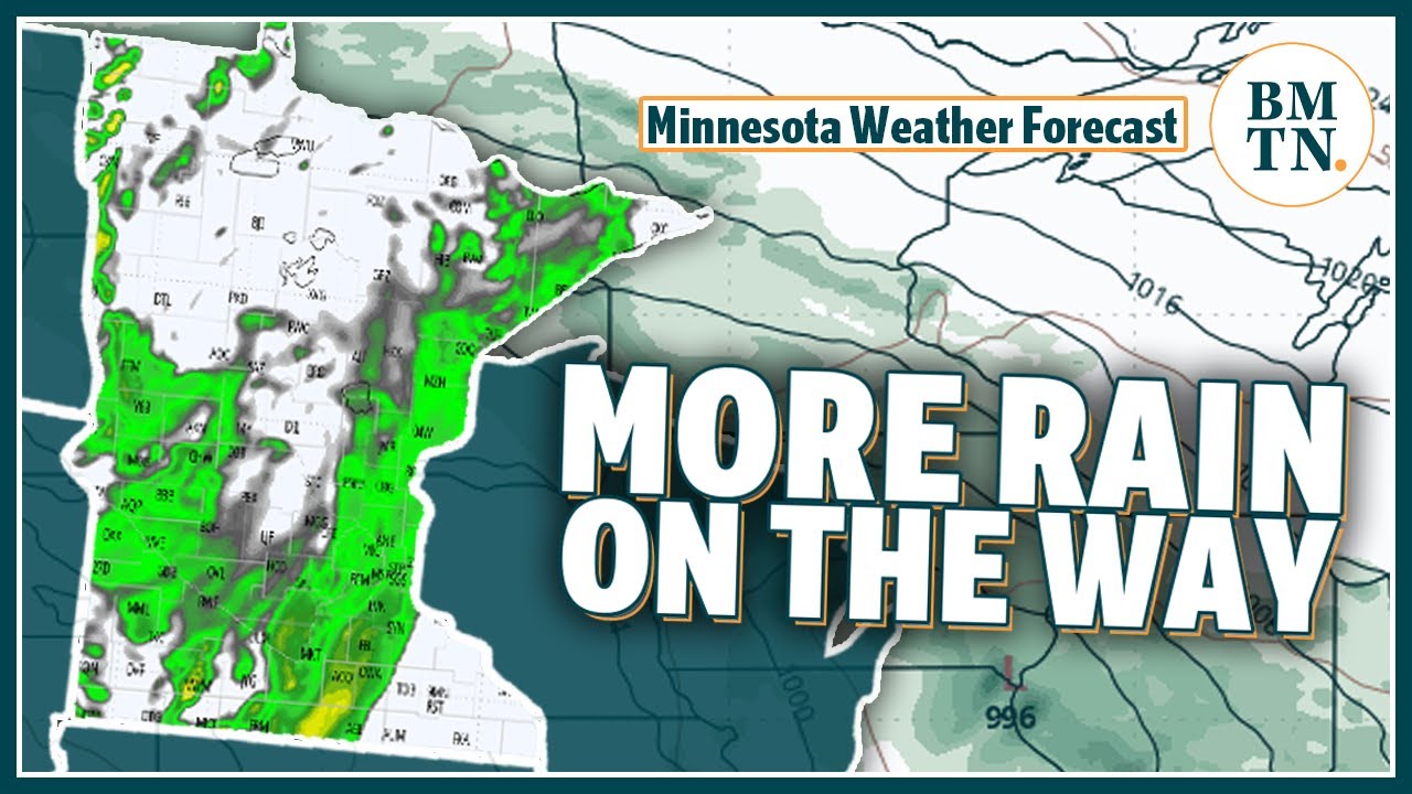 More rain later Friday, cooler weekend ahead - YouTube