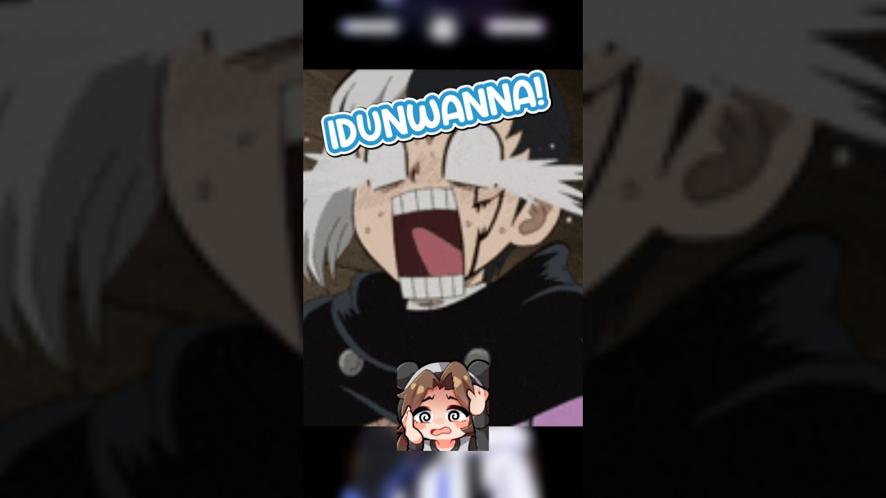 I DON'T WANNA!!! #chillypanda #envtubers  #vtuber  #zort  #anime  #shorts