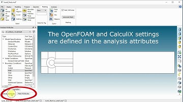 Turek-Hron FSI 2 benchmark solved with OpenFOAM/CalculiX and preCICE coupling -Setup in CastNet