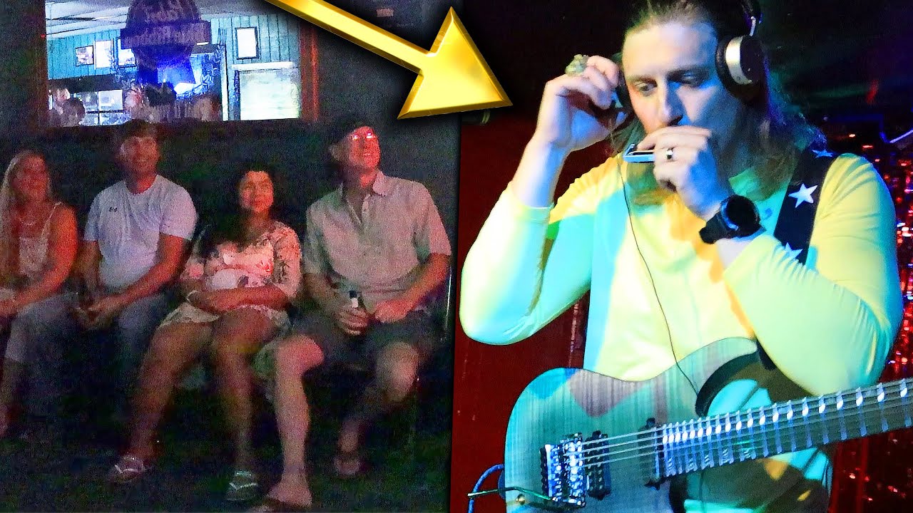 Their Reaction To This Blues Harmonica Improvisation