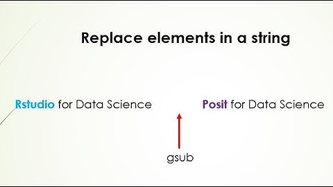 Step 34_5 : Replace a pattern in a string using gsub function