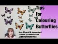 Tips for colouring butterflies using Stampin Up Butterfly Gala