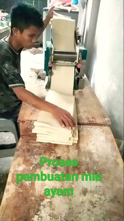 cara membuat mie ayam