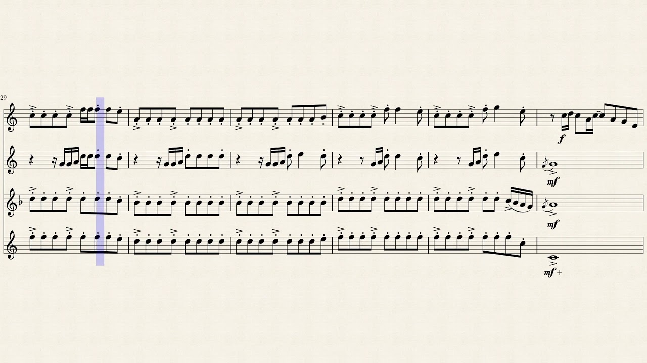 Sunflower - Post Malone and Swae Lee (Saxophone Quartet) Sheet Music