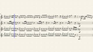 Sunflower - Post Malone and Swae Lee (Saxophone Quartet) Sheet Music