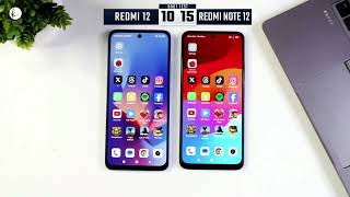 Redmi 12 Vs Redmi Note 12 SPEED TEST