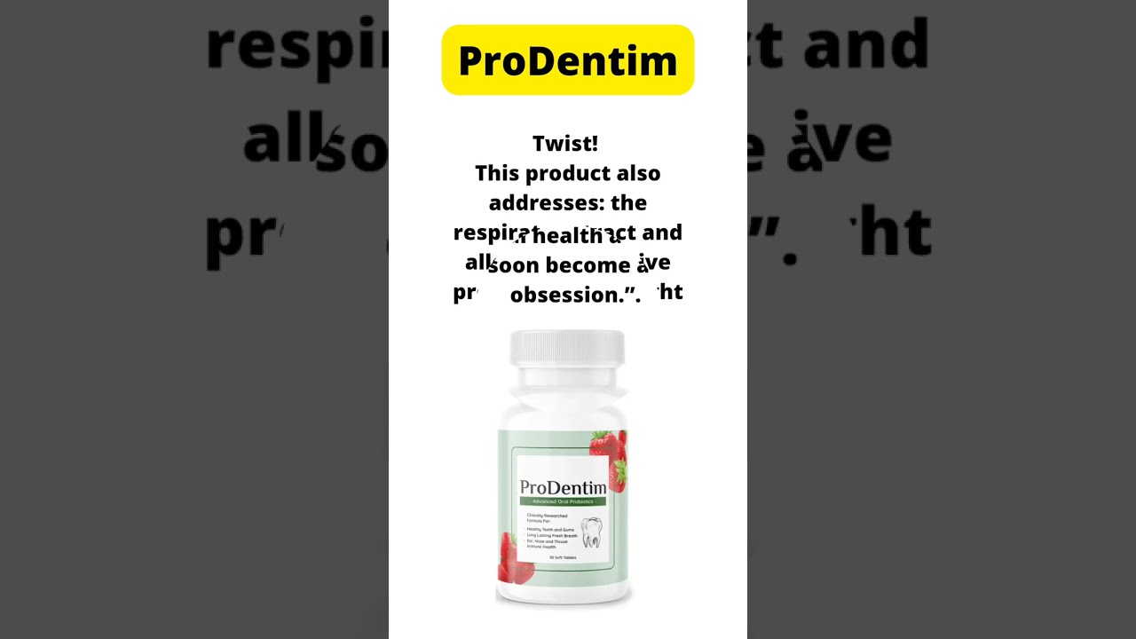 ProDentim   Monster In The Dental Niche   #prodentim #shorts