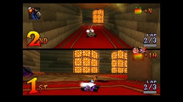 Crash Team Racing - Versus - 3. Nitro Cup: 3. Cortex Castle (1999) [PLAYSTATION]