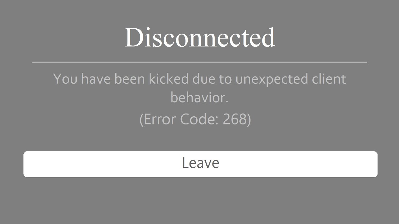 How To Fix Roblox Disconnected - You Have Been Kicked The Game