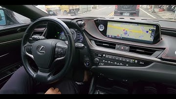 Lexus 2019年ES300h/ES200獨家技術原本半速域可以無損升級全速域可跟車到停止前車起步自動跟上