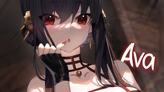 「Nightcore」 Ava - Natalie Jane ♡ (Lyrics) Resimi