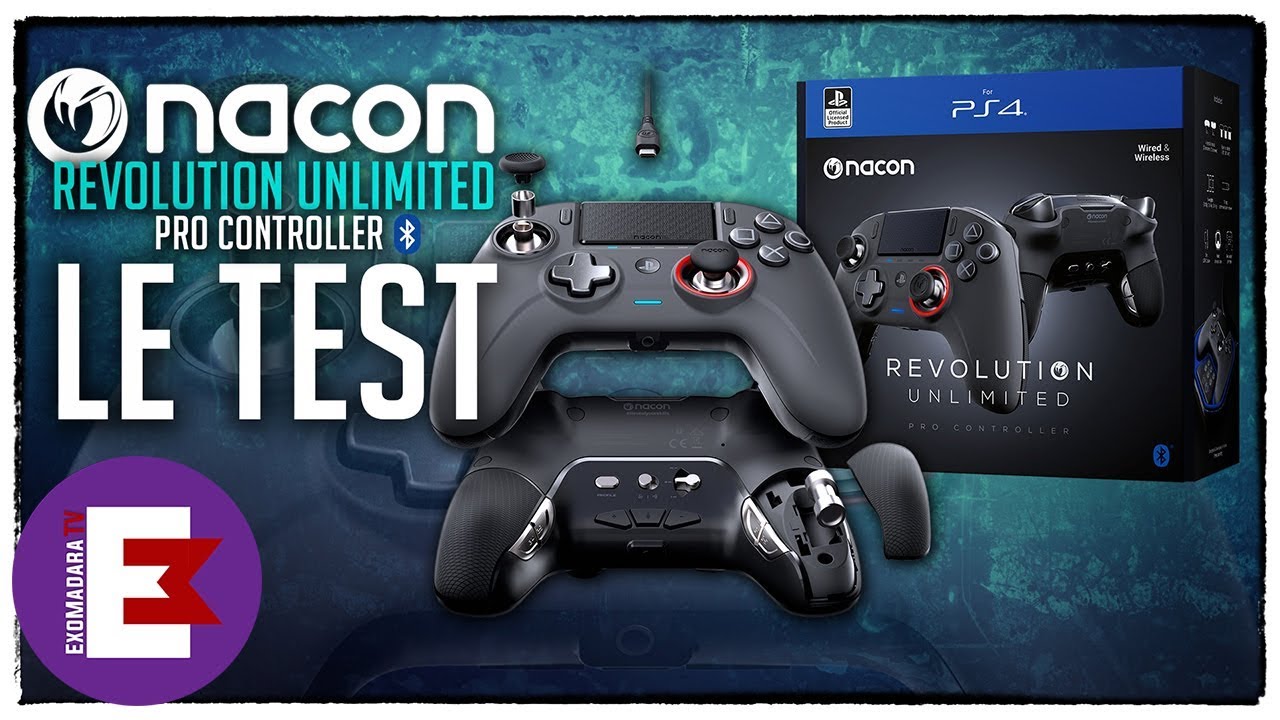 Nacon Revolution Unlimited Pro Controller Le Test Complet De La Manette En Detail Youtube