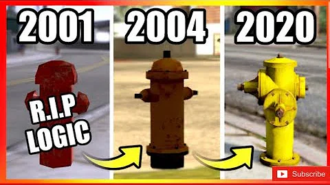 Evolution of Fire Hydrant logic in Gta games (2001-2021)