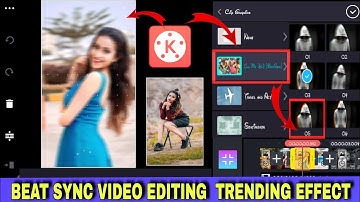 Perfect beat sync and shake video editing in Kinemaster || shake effect for status