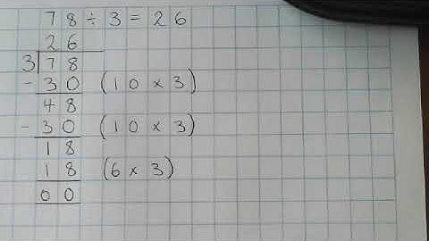 Division Using Chunking