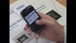 Управление ПЛК Mitsubishi через мобильник blackberry Управление ПЛК Mitsubishi через мобильник blackberry