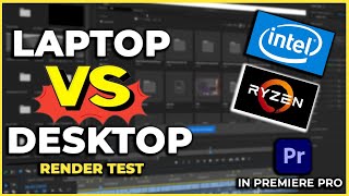 Video Render Test with AMD & Intel | Premiere Pro