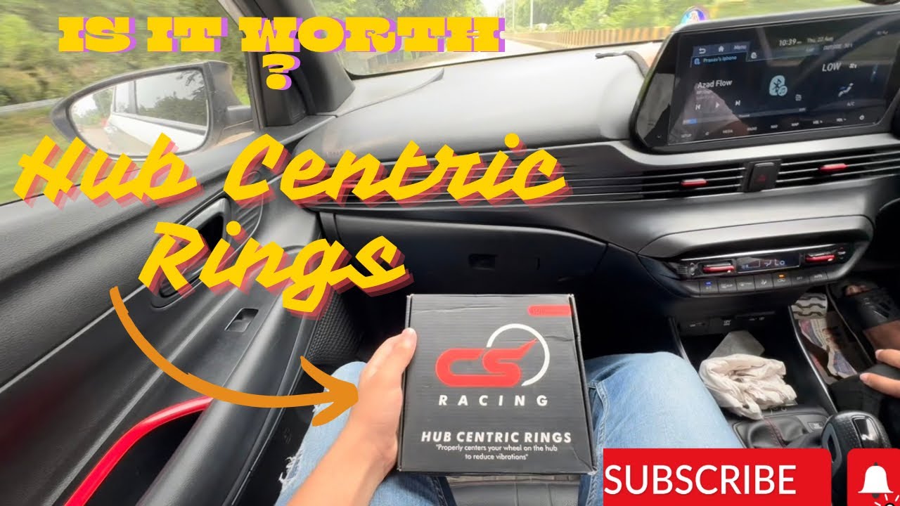 Installation of hub centric rings 😱why is it important to install in ...