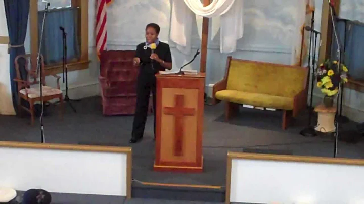 Minister Regina Cunningham "Preaching Holiness"