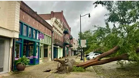 Hurricane Helene Damage • Downtown Augusta, Georgia 9/29/2024