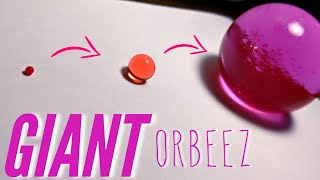 GIANT orbeez // Timelapse // Unboxing