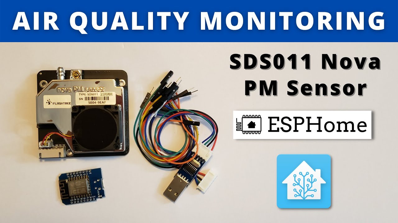 Is your air healthy? Measure air quality using Nova SDS011, ESPHome ...
