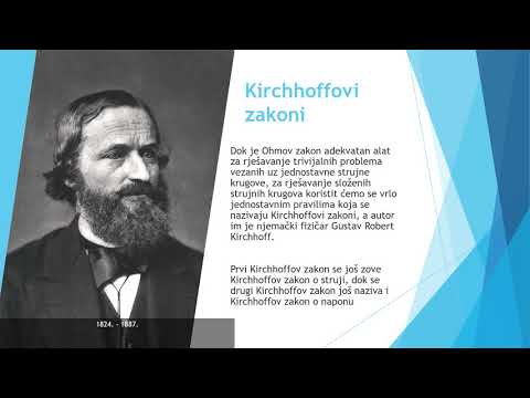 Video: Koji je Kirchhoffov drugi zakon električnih krugova?