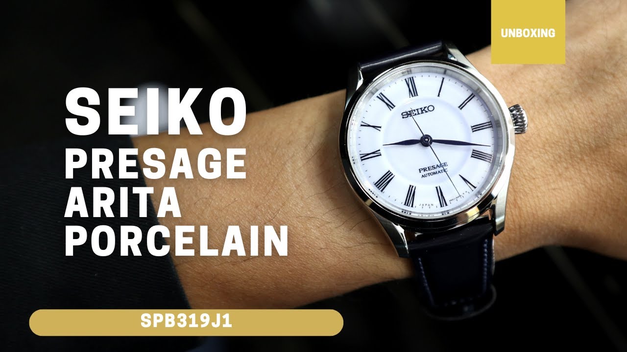 Unboxing Seiko Presage Arita Porcelain SPB319J1 SPB319 - YouTube