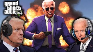 US Presidents SURVIVE  𝓣Ẹℝℝ𝐎ℝ ATTACK  In GTA 5