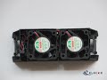 MGT4012ZB-W15 12V 0.20A 4wires Cooling Fan  refurbished(one pair) with bracket