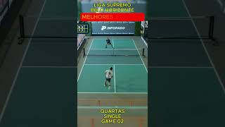 QUARTAS DE FINAL SINGLE MASCULINA - ETAPA LIGA SUPREMO DE PICKLEBALL BELO HORIZONTE (GAME 02)
