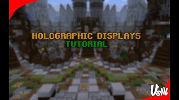 Minecraft Plugin Tutorial #1 HoloGraphic Displays (NL)
