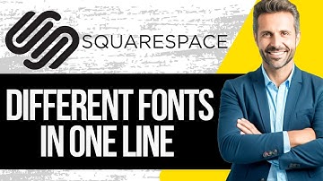 How to Add Multiple Fonts in One Line in Squarespace