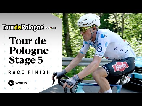 THRILLING HILLY STAGE! 🔥 | Men's 2025 Tour de Pologne Stage 5 Highlights | TNT Sports Cycling