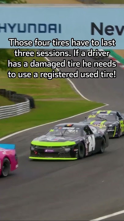 Strict tire rules in the NASCAR Euro Series